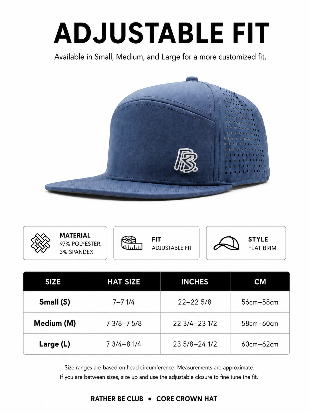 Core Crown Metal Collection-Navy