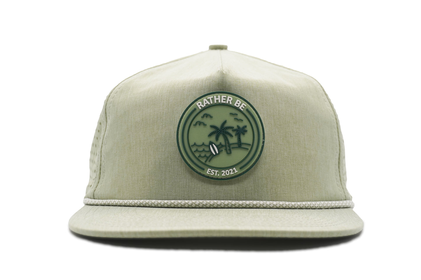 On Vacation Rope Hat - Green