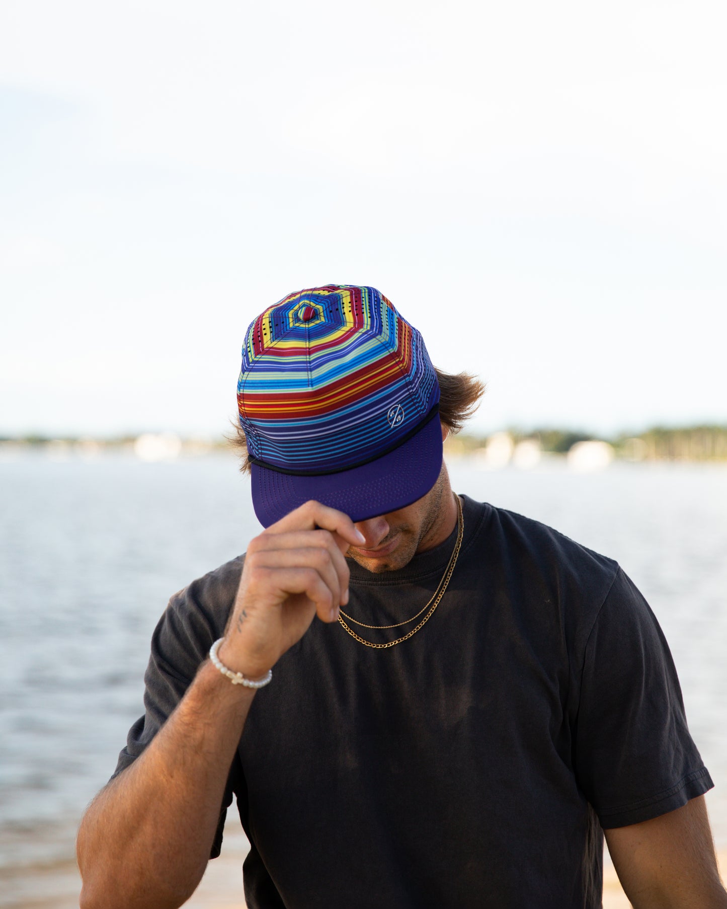 Tide Stripe Rather Be Hat