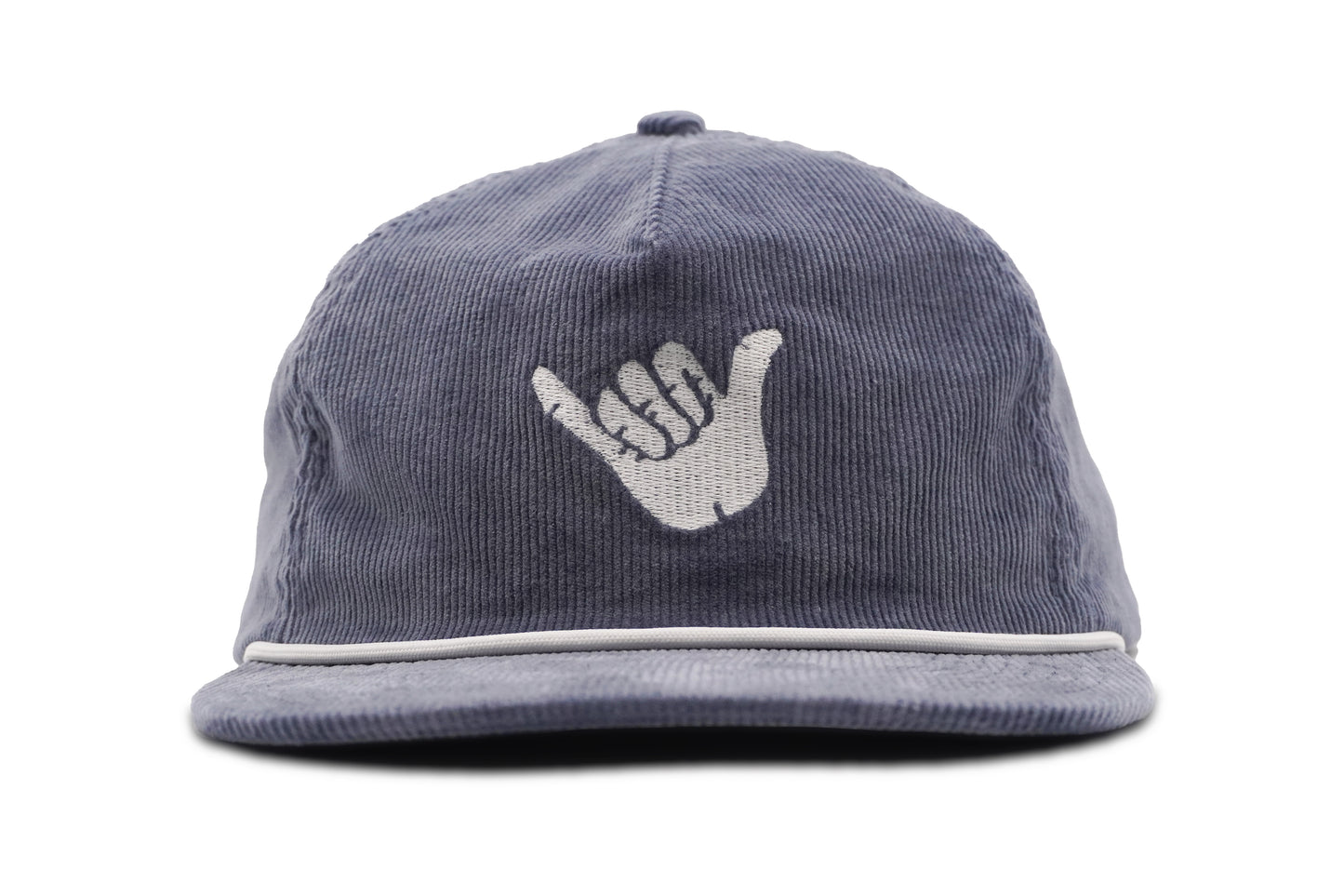 Shaka Grey Corduroy Rope Hat