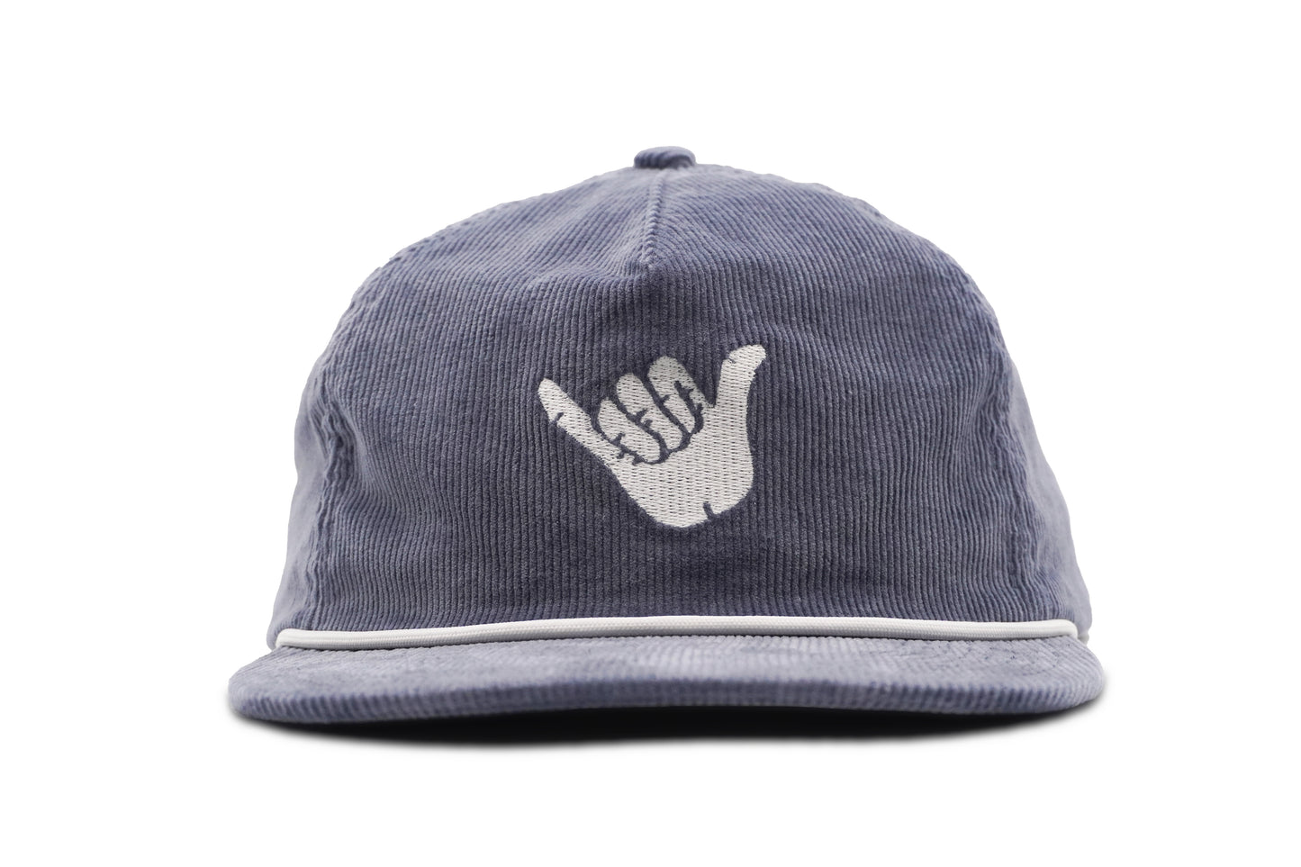 Shaka Grey Corduroy Rope Hat