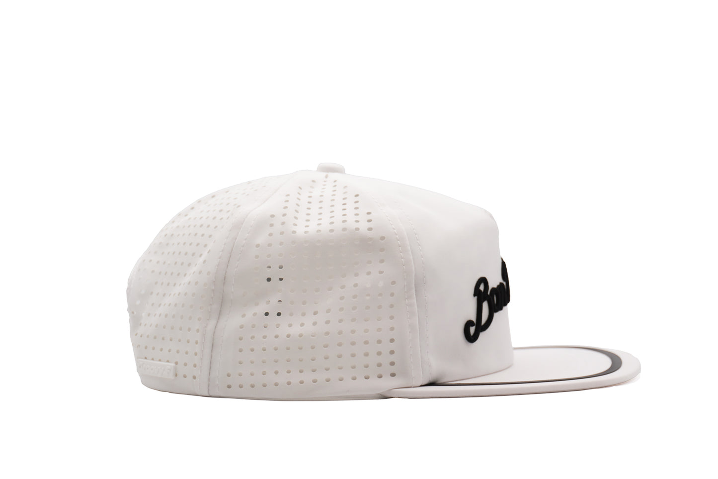 Bon Voyage Modern Crown Hat – White - Rather Be Club x Groovy.F