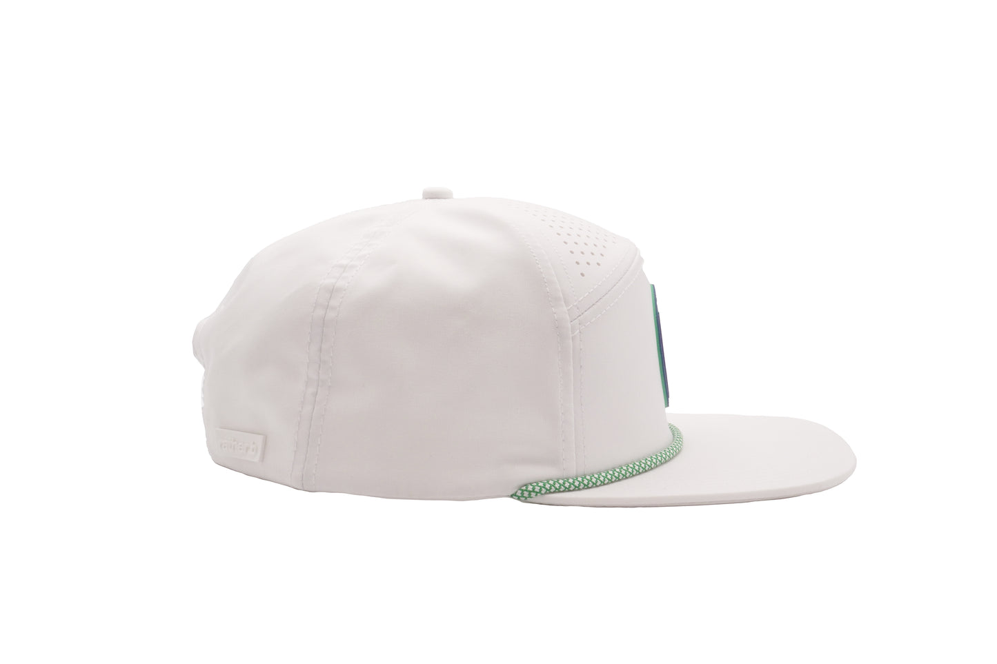 Golfing 5-Panel Hat - White