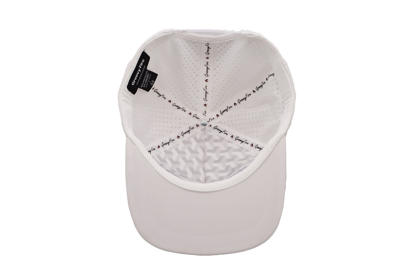 Bon Voyage Modern Crown Hat – White - Rather Be Club x Groovy.F