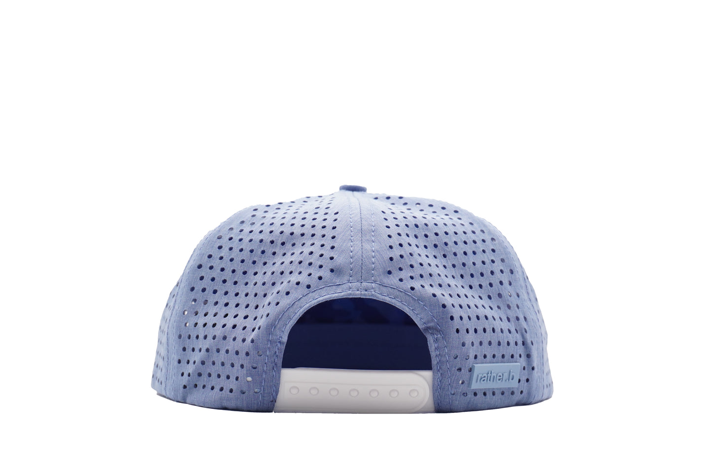 On Vacation Unstructured Rope Hat - Light Blue