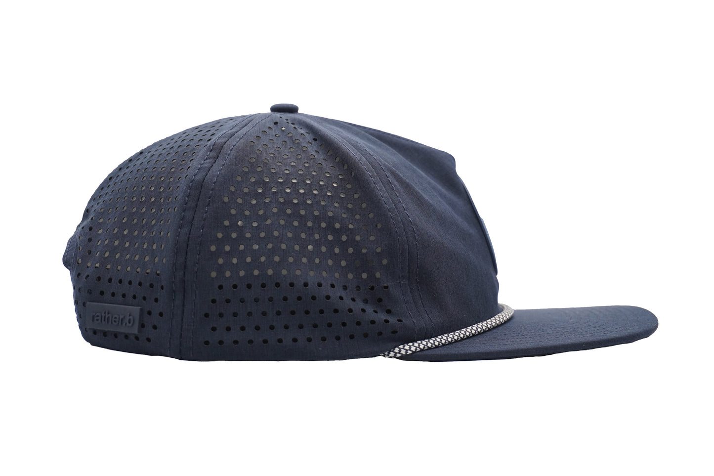 On Vacation Unstructured Rope Hat - Dark Navy