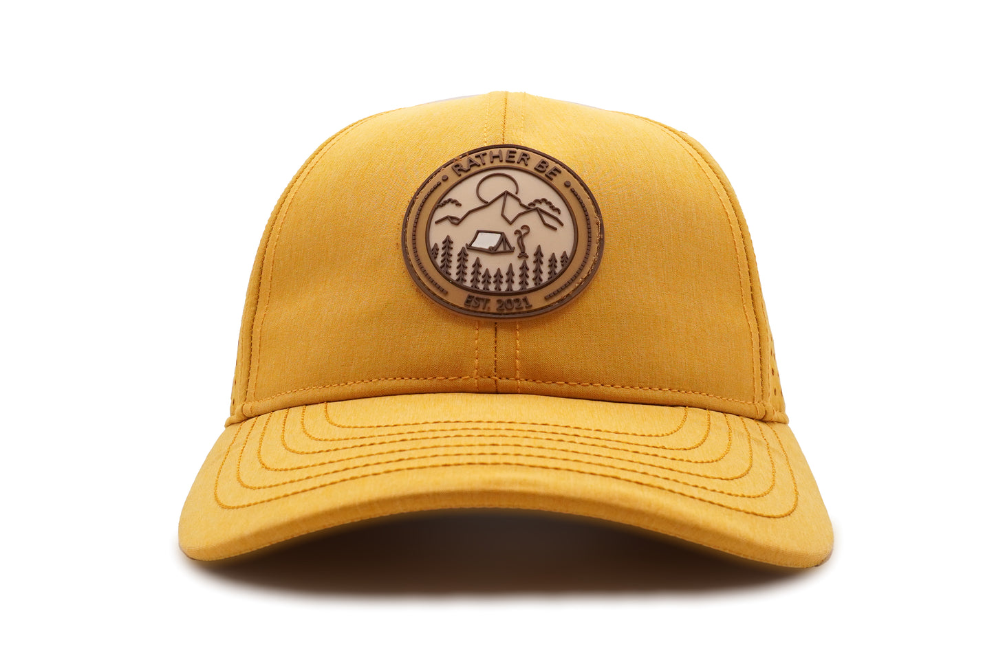 Camping A Fram Hat - Mustard Yellow