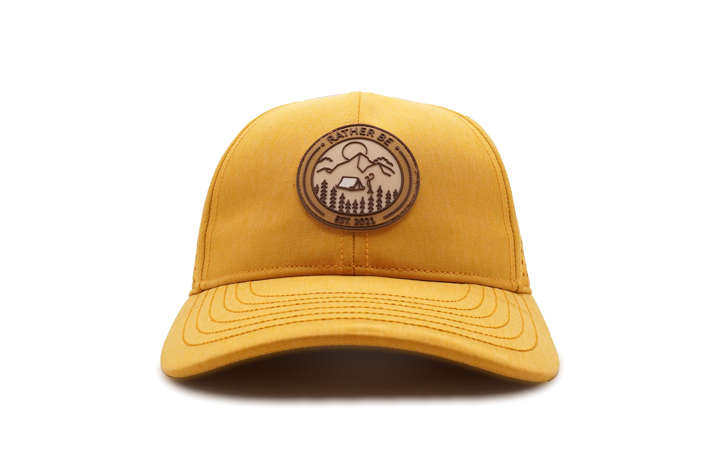Camping A Fram Hat - Mustard Yellow